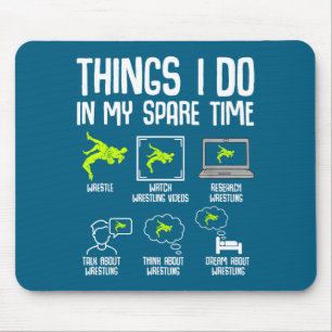 Meine Wrestling-Sachen Freizeit-Ringer Mousepad