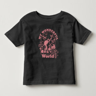 Meine wunderbaren Retro-Blume Kleinkind T-shirt