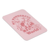 Meine wunderbaren Retro-Blume Magnet (Rechte Seite)