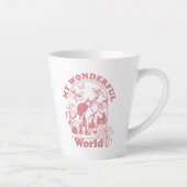 Meine wunderbaren Retro-Blume Milchtasse (Rechts)