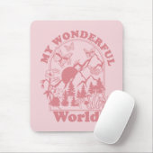 Meine wunderbaren Retro-Blume Mousepad (Mit Mouse)