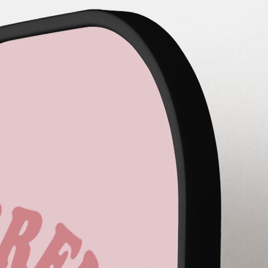 Meine wunderbaren Retro-Blume Pickleball Schläger (Linke Seite)