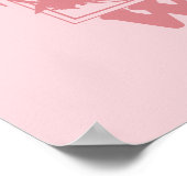 Meine wunderbaren Retro-Blume Poster (Ecke)