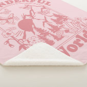 Meine wunderbaren Retro-Blume Sherpadecke (3/4)