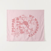 Meine wunderbaren Retro-Blume Wandteppich (Vorderseite (Horizontal))