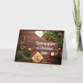 MEINE WÜNSCHE NACH CHRISTMAS AUF MEINE ZWEI KARTE (Vorderseite)