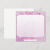 Meine Wunschliste - 525x525 - Rosa (Vorne/Hinten)