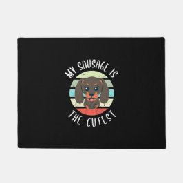 Meine Wurst ist die Niedliche Fußmatte