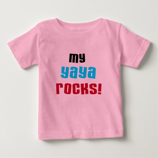 Meine Yaya Rocks T-Shirts und Geschenke (Vorderseite)