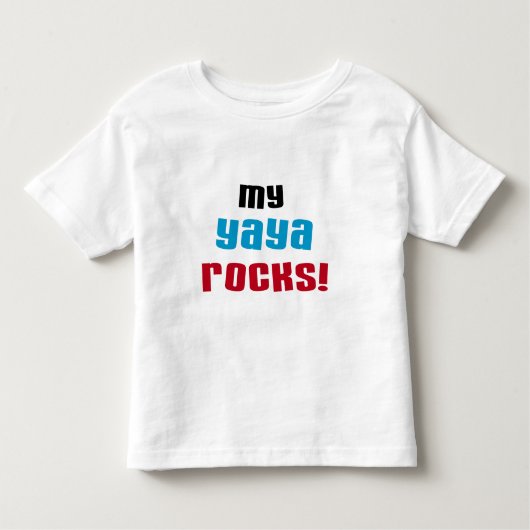 Meine Yaya Rocks T-Shirts und Geschenke (Vorderseite)