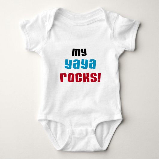Meine Yaya Rocks T-Shirts und Geschenke (Vorderseite)