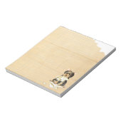 Meine Yorkie Ate meine Hausaufgaben Notizblock (Rotiert)