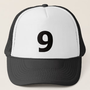 Meine Zahl ist 9! Truckerkappe