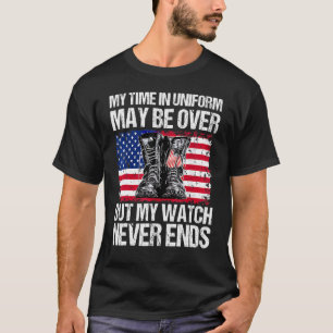Meine Zeit in Uniform mag vorbei sein, aber meine T-Shirt