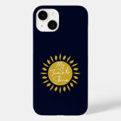 Meine Zeit zu sinken, Sun Print Case (Rückseite)
