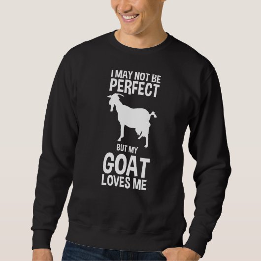 Meine Ziege Lieben mir Sweatshirt (Vorderseite)