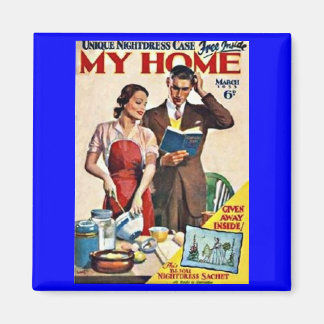 "Meine Zuhause, 1933" RETRO MAGNET