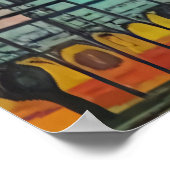 Meine Zuhause in der Stadt | AI Art Poster (Ecke)