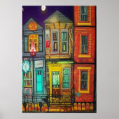 Meine Zuhause in der Stadt | AI Art Poster (Vorne)