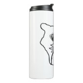 Meine Zuhause Island Thermosbecher (Nach links gedreht)