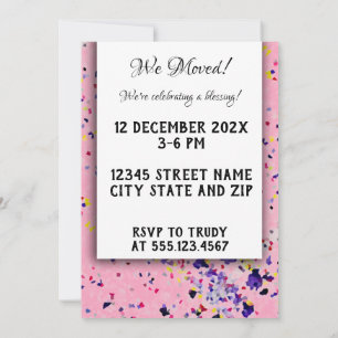 Meine Zuhause ist meine Heiligtümer-Zuhause, die I Einladung