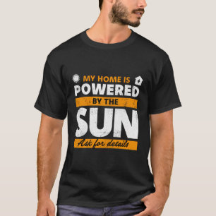 Meine Zuhause wird von der Sonnenkollektion der So T-Shirt