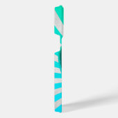 Meine Zukunft braucht Sie - Funky Blue Edition iPhone Hülle (Rechte Seite)