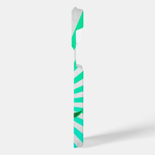 Meine Zukunft braucht Sie - Funky Blue Edition iPhone Hülle (Linke Seite)