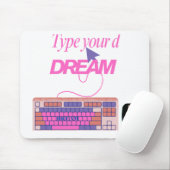 Meine Zukunft eingeben Mousepad (Mit Mouse)