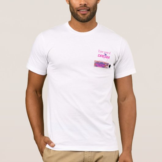 Meine Zukunft eingeben T-Shirt (Vorderseite)