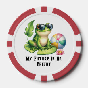 Meine Zukunft ist so hell Pokerchips