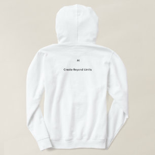 Meine Zukunft mit KI und Zielsetzung aufbauen KI Hoodie