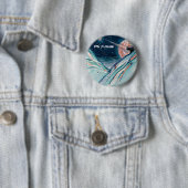 Meine zukünftige Zuhause im Weltraum Button (Beispiel)