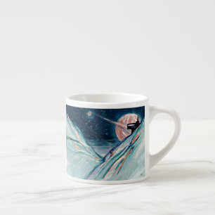 Meine zukünftige Zuhause im Weltraum Espressotasse