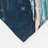 Meine zukünftige Zuhause im Weltraum Fleecedecke (Ecke)