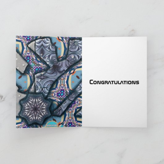 Meine zukünftige Zuhause im Weltraum Karte (Innenseite)