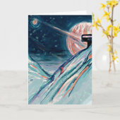 Meine zukünftige Zuhause im Weltraum Karte (Gelbe Blume)