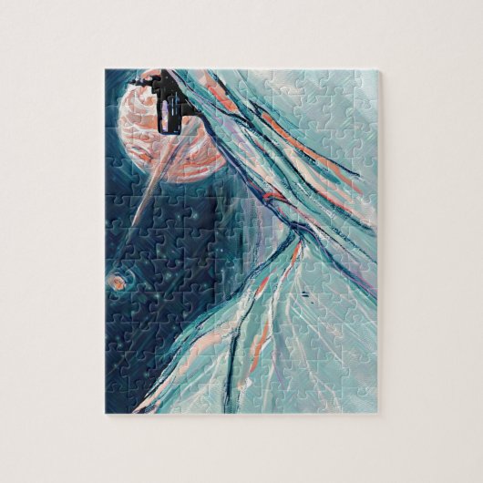 Meine zukünftige Zuhause im Weltraum Puzzle (Vertikal)