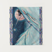 Meine zukünftige Zuhause im Weltraum Wandteppich (Vorderseite)