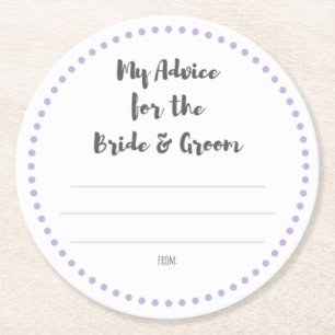 meine "zwei Cents " Runder Pappuntersetzer