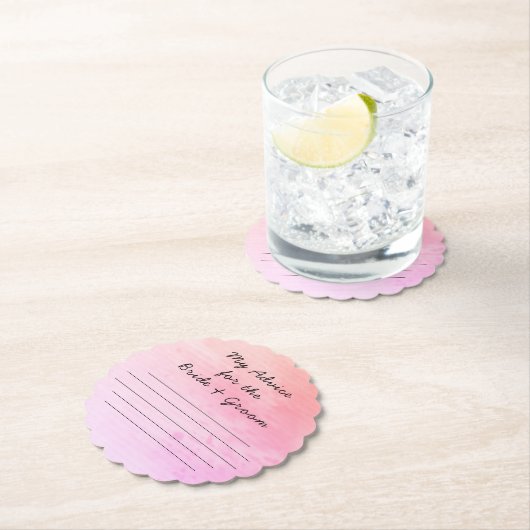 meine "zwei Cents " Untersetzer (Vor Ort)