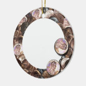 Meine zwei Cents wert Keramikornament (Links)