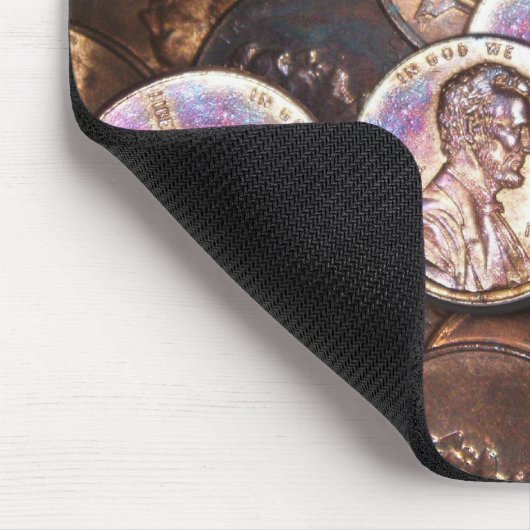 Meine zwei Cents wert Mousepad (Ecke)