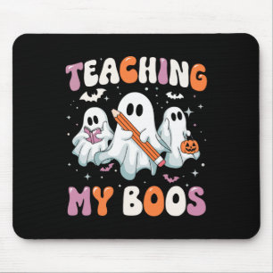 Meinen Chef lehren süßer Geist-Lehrer Halloween Mousepad