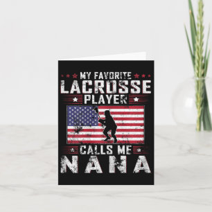 Meinen Lieblings-Lacrosse-Spieler nennt mich nana Karte