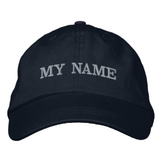 MEINEN NAMEN ANPASSEN BESTICKTE BASEBALLKAPPE