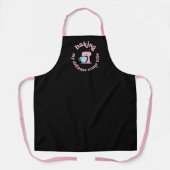 Meinen Traum wahr Pink Cake Baker Funny Schürze (Vorderseite)