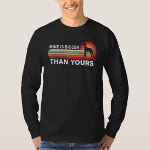 Meiner ist größer als deine große Dane Mastiff Mam T-Shirt