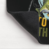 Meiner ist so groß, dass ich zwei Hände gebrauchen Mousepad (Ecke)