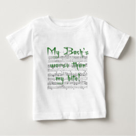 Meines Bachs schlechter als mein Biss! Baby T-shirt